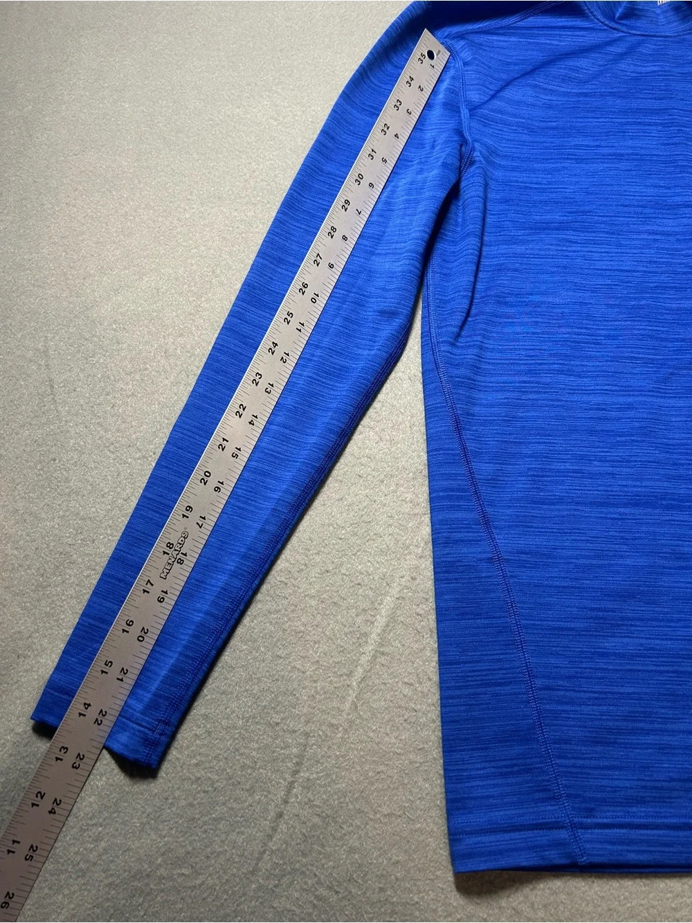 Under Armour Blue ColdGear Compression Mock Neck